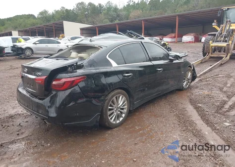 2018 Infiniti Q50 3.0T Luxe из США, поврежденный, VIN JN1EV7APXJM350034